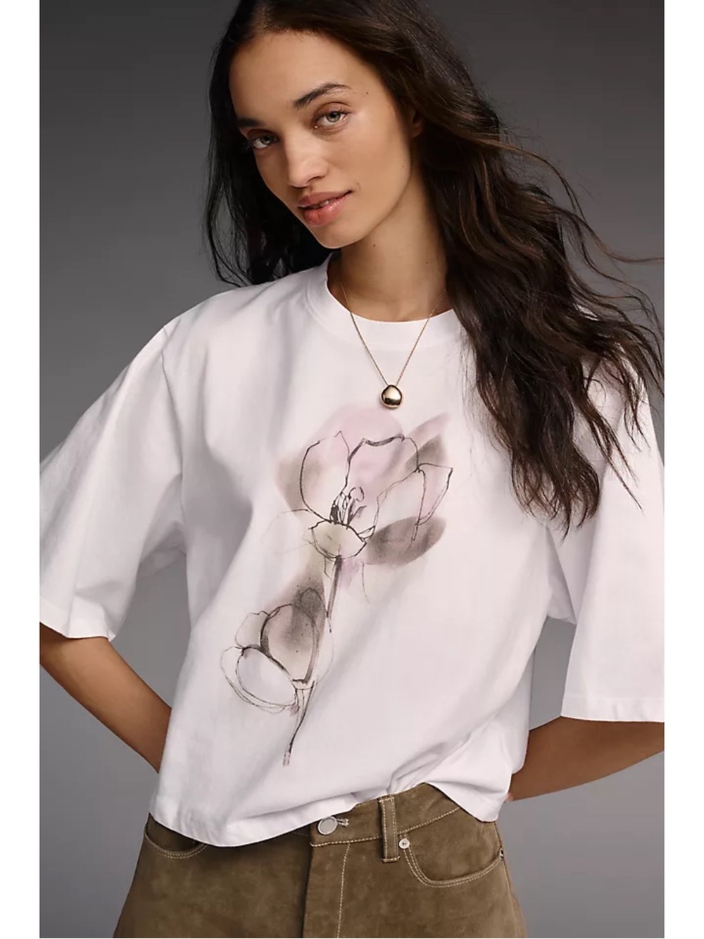 NWT Sanctuary Belle Cotton Graphic Tee - Size XL - Picture 1 of 11